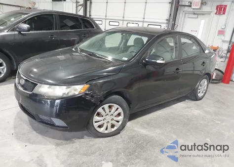 2010 Kia Forte Ex z USA, uszkodzony, nr VIN KNAFU4A26A5059061